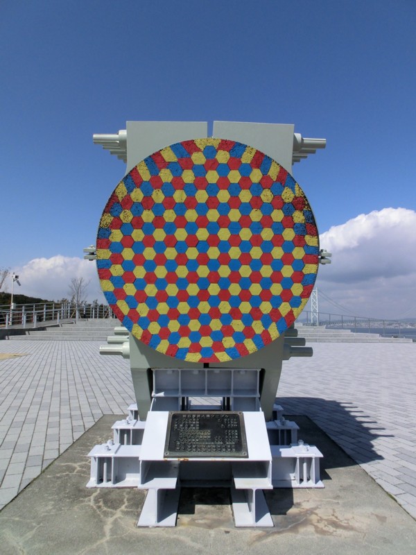 明石海峡大橋ケーブル実物大断面模型 | アートアギトプンクト