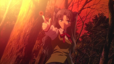 Fate Stay Night - Unlimited Blade Works_凛ちゃん左利き？ cap (5)