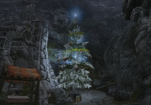 Its Christmas in Skyrim